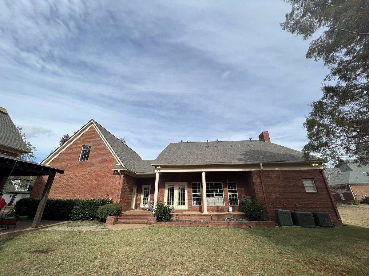 Finished roof job Hernando MS
